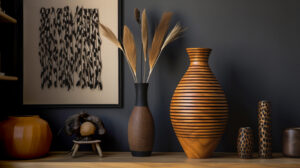 Carefully selected decor items enhance a minimalist aesthetic home, creating a personalized and inviting atmosphere.