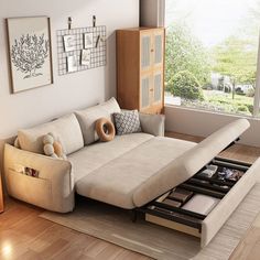 Opt for a Sofa-Cum-Bed to Maximize Living Room Space 