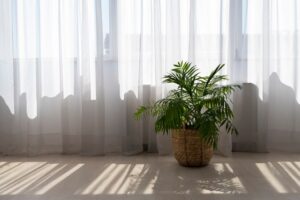 Use Light Curtains or Go Curtain-Free for more light making the room look bigger